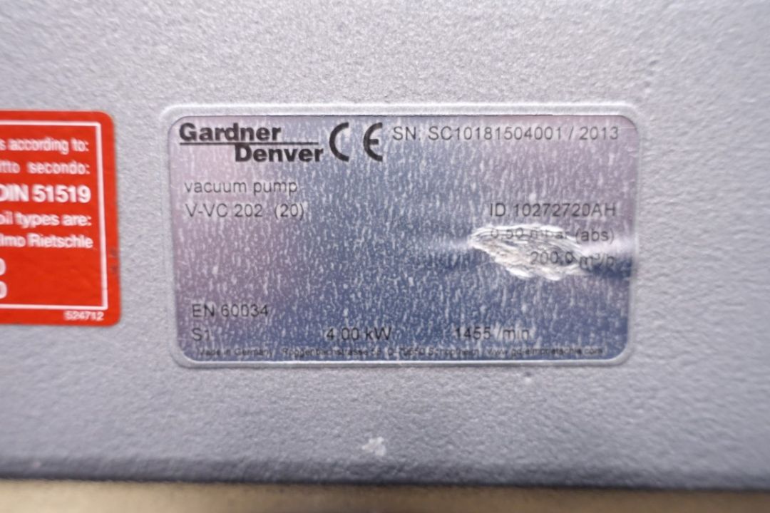 Gardner Denver S.r.l. V-VC 202 (20) Other pumps